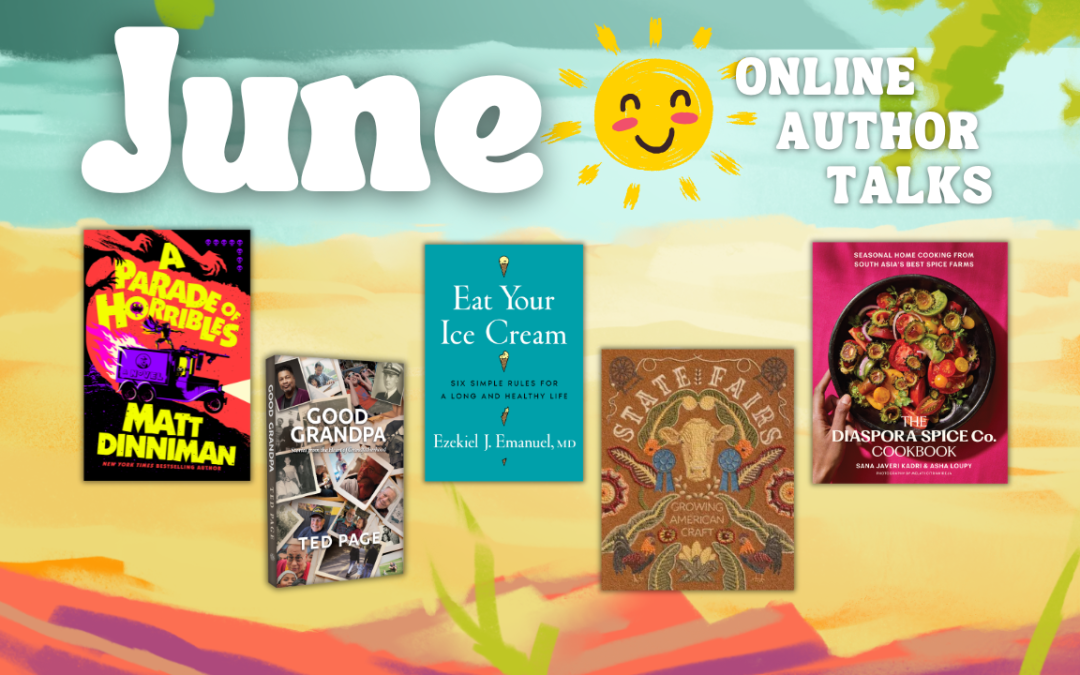 Our June Virtual Author Talks